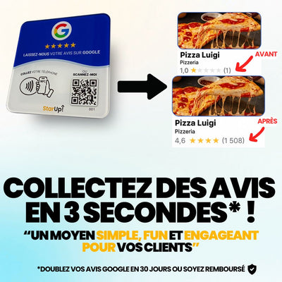 Plaque Google - StarUp!